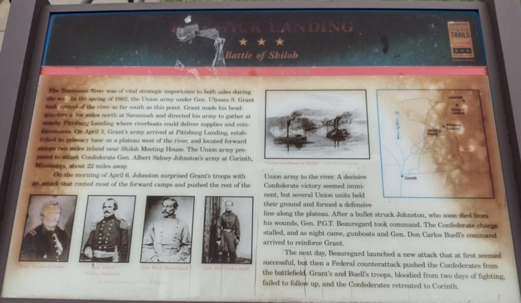 PICKWICK LANDING WAR MEMORIAL PANEL