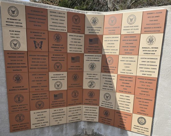 PLAINFIELD VETERANS MEMORIAL WALL