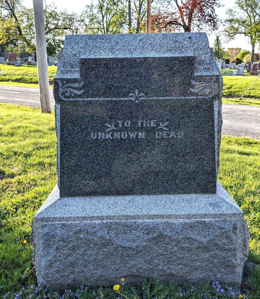 PORTER COUNTY SOLDIERS AND SAILORS CIVIL WAR MEMORIAL BACK