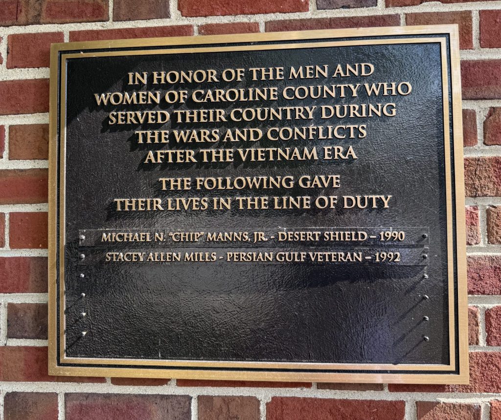 POST VIETNAM ERA WARS AND CONFLICTS MEMORIAL PLAQUE
