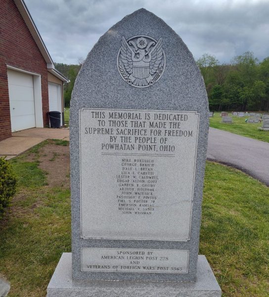 POWHATAN POINT SUPREME SACRIFICE WAR MEMORIAL