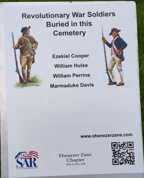 REVOLUTIONARY WAR SOLDIERS BURIED IN THIS CEMETERY MEMORIAL PLAQUE SAINT CLAIRSVILLE