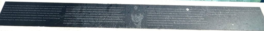SEBASTIAN FOUR CHAPLAINS MEMORIAL PLAQUE G