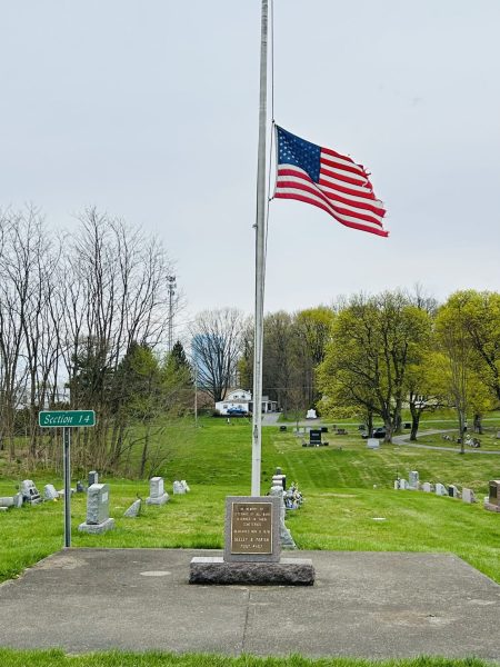 SEELEY B. PARISH POST #457 VETERANS OF ALL WARS MEMORIAL FLAGPOLE