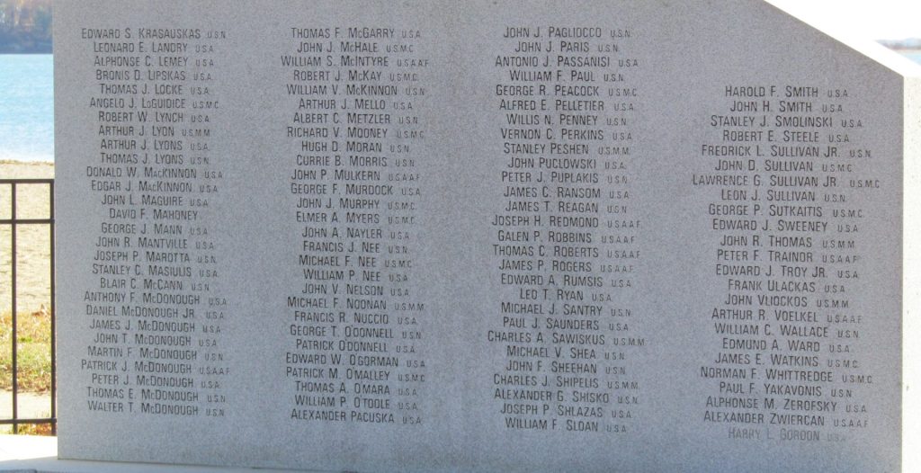 SOUTH BOSTON WORLD WAR II MEMORIAL STONE B