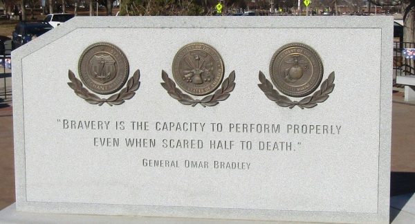 SOUTH BOSTON WORLD WAR II MEMORIAL STONE D