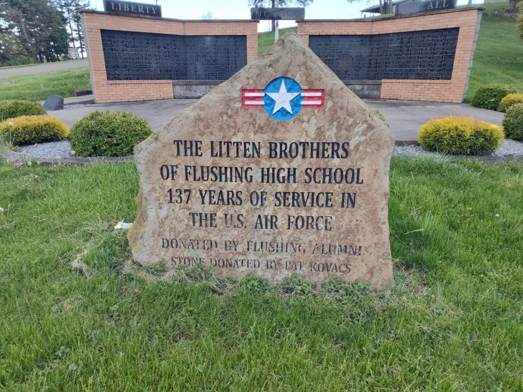 THE LITTEN BROTHERS VETERANS MEMORIAL STONE