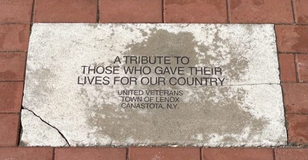TOWN OF LENOX SUPREME SACRIFICE VETERANS MEMORIAL PAVER