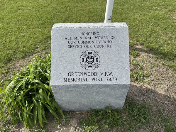V.F.W. POST 7478 ALL VETERANS MEMORIAL FLAGPOLE STONE