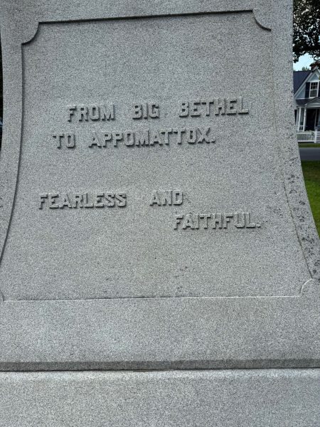 WOODSTOCK CIVIL WAR MEMORIAL SIDE D
