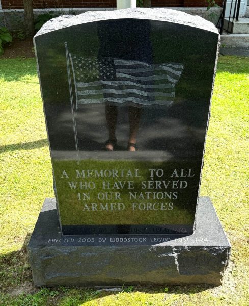 WOODSTOCK LEGION POST #24 ARMED FORCES MEMORIAL