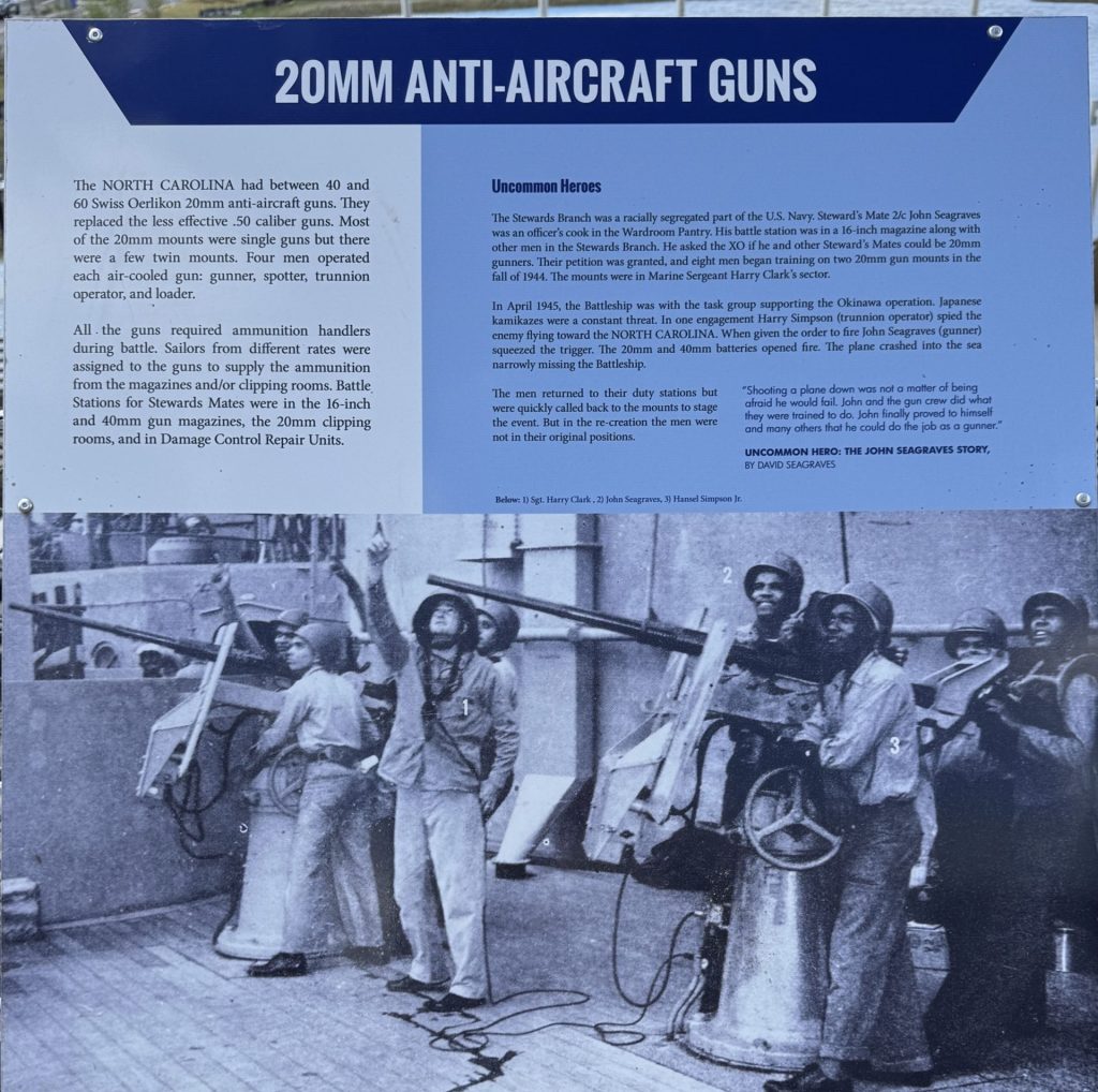 20MM ANTI-AIRCRAFT GUNS WAR MEMORIAL PLAQUE