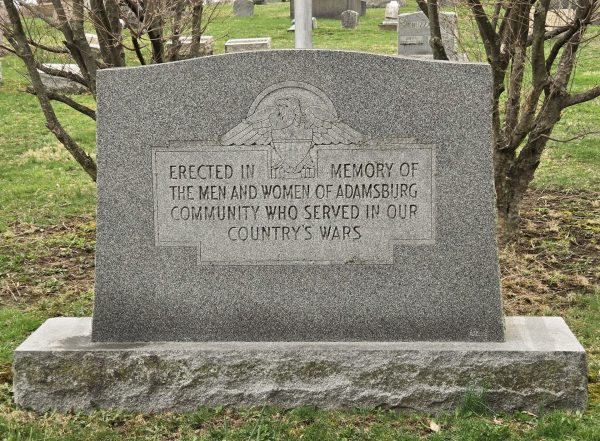 ADAMSBURG COMMUNITY WAR VETERANS MEMORIAL