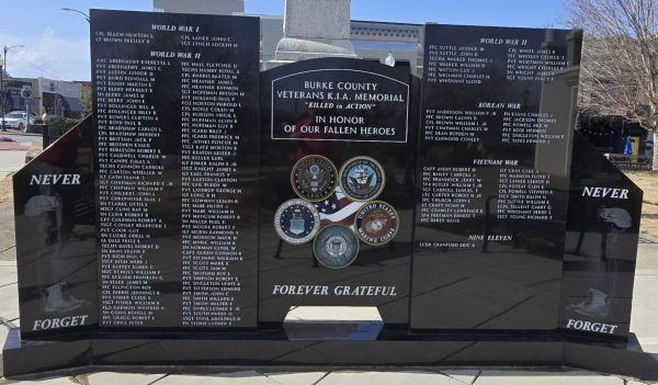 BURKE COUNTY VETERANS K.I.A. MEMORIAL