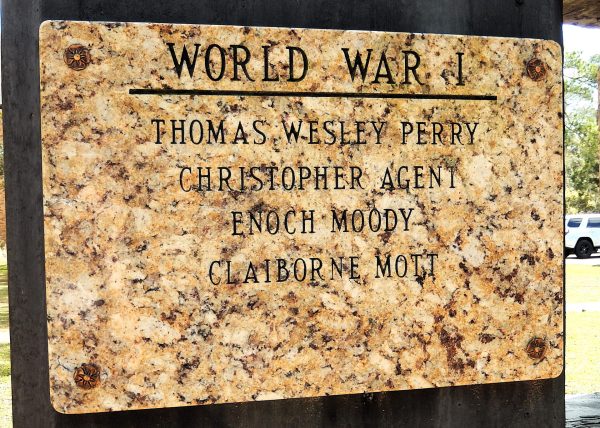 CAMDEN COUNTY WAR MEMORIAL PLAQUE A