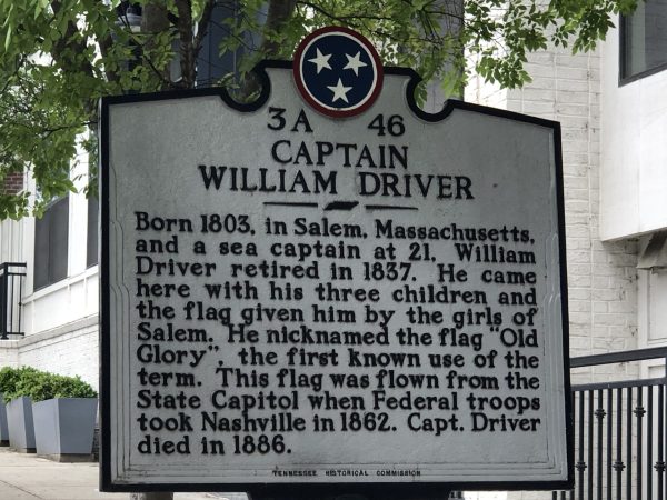CAPTAIN WILLIAM DRIVER WAR MEMORIAL MARKER