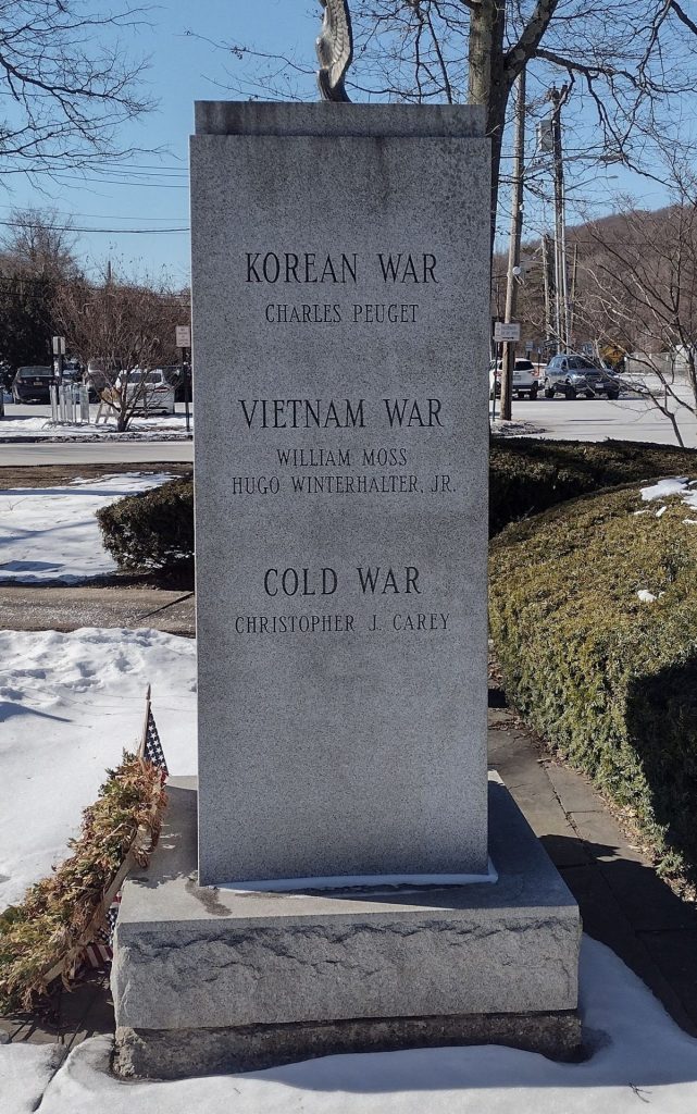 CHAPPAQUA WAR VETERANS MEMORIAL BACK