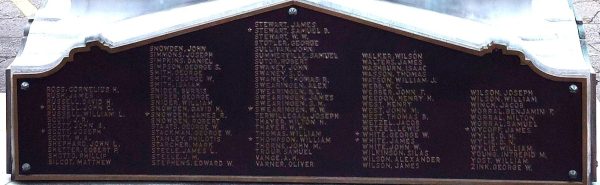 CITIZENS OF HANCOCK CO. CIVIL WAR MEMORIAL PLAQUE F