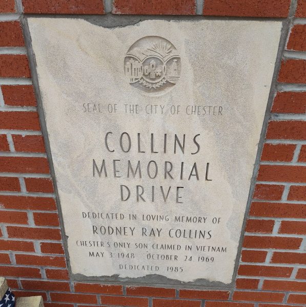 COLLINS MEMORIAL DRIVE STONE