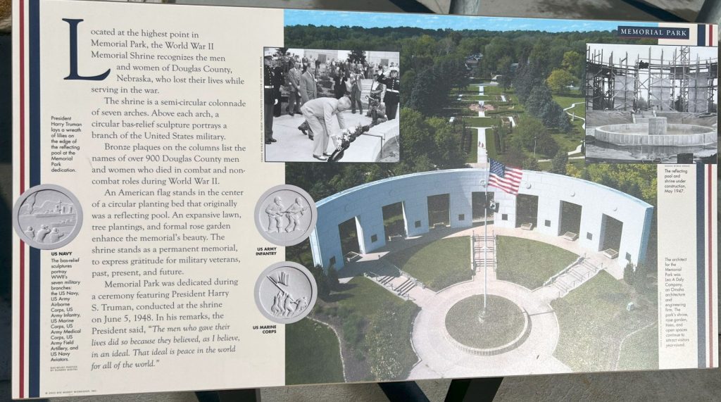 DOUGLAS COUNTY WORLD WAR II MEMORIAL SHRINE PANEL