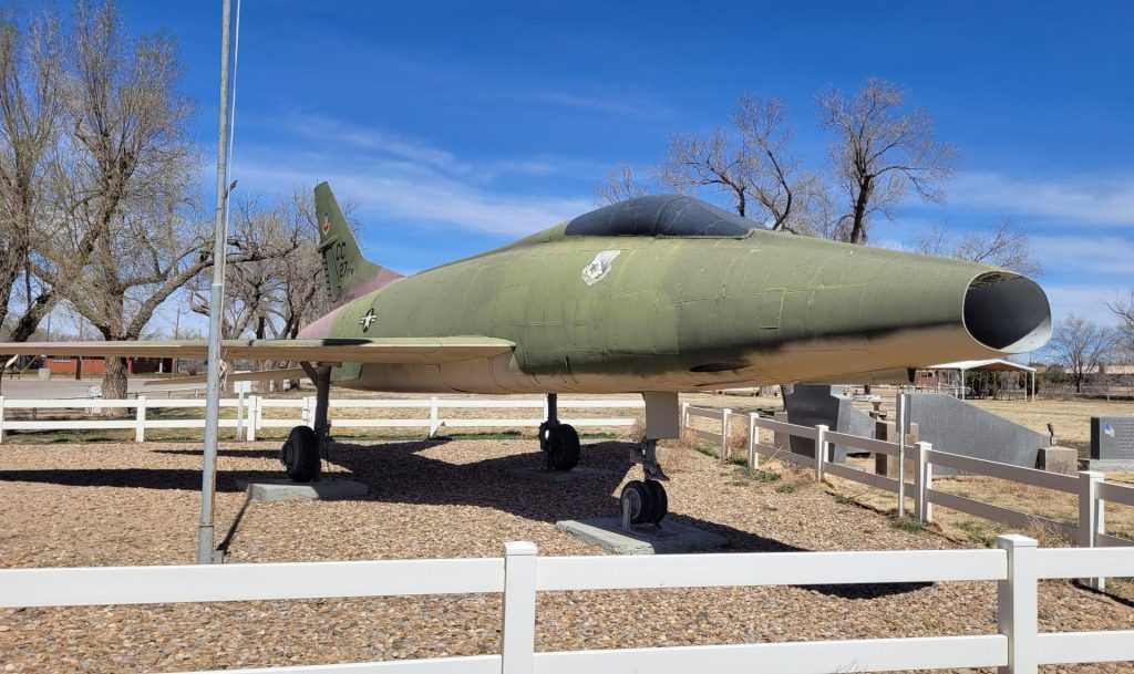 F-100A SUPER SABER AIRCRAFT MEMORIAL