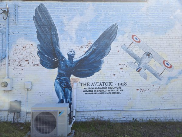 FLYING FOR FRANCE JAMES R. MCCONNELL WAR MEMORIAL MURAL PANEL B