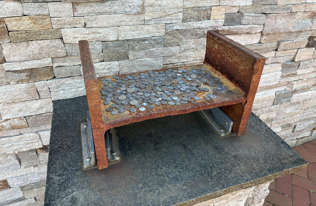 FREEDOM PARK SEPTEMBER 11TH MEMORIAL STEEL BEAM