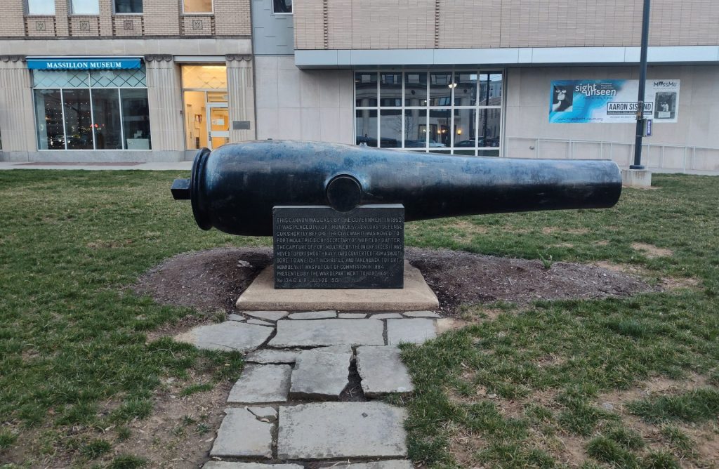 HART POST NO. 134 G.A.R. MEMORIAL CANNON