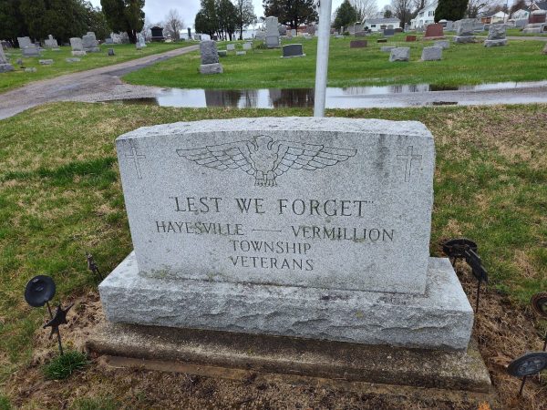 HAYESVILLE-VERMILLON TOWNSHIP VETERANS MEMORIAL