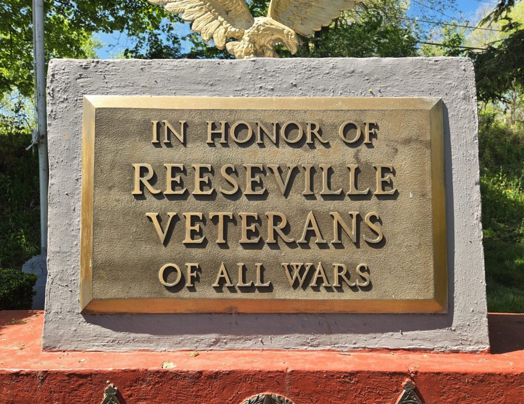 IN HONOR OF REESEVILLE VETERANS OF ALL WARS MEMORIAL STONE