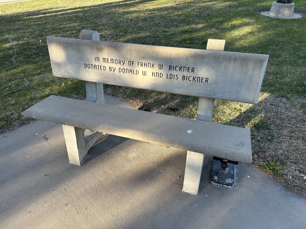 KIMBALL VETERANS MEMORIAL BENCH B