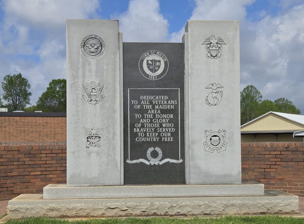 MAIDEN AREA VETERANS MEMORIAL