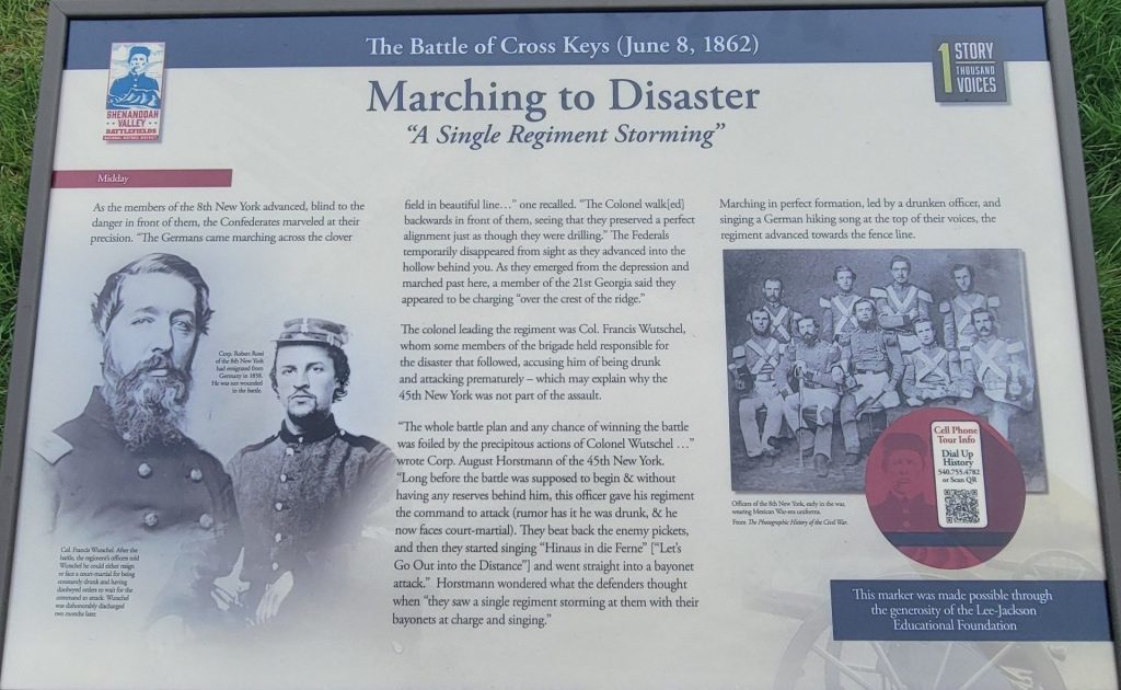 MARCHING TO DISASTER WAR MEMORIAL PANEL