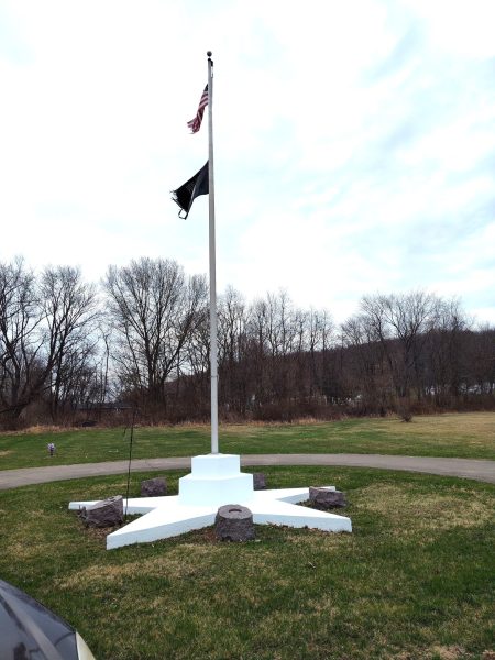 MILITARY GARDEN OF HONOR WAR MEMORIAL FLAGPOLE