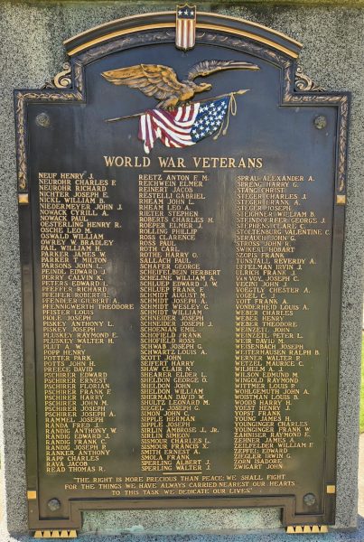 MILLVALE GREAT WAR MEMORIAL PLAQUE C