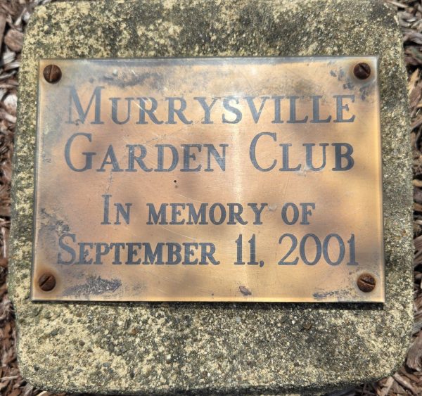 MURRYSVILLE GARDEN CLUB SEPTEMBER 11, 2001 MEMORIAL PLAQUE