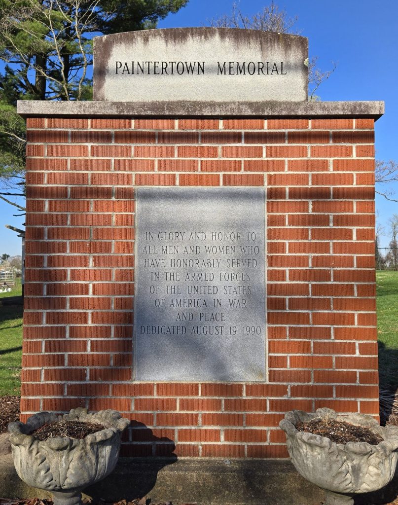 PAINTERTOWN MEMORIAL