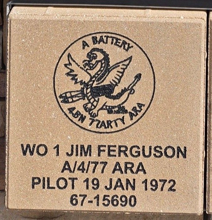 REMEMBERING VIETNAM WAR MEMORIAL PAVER A