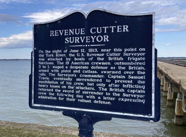 REVENUE CUTTER SURVEYOR WAR MEMORIAL MARKER