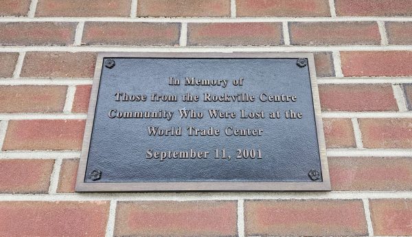 ROCKVILLE CENTRE SEPTEMBER 11, 2001 MEMORIAL PLAQUE