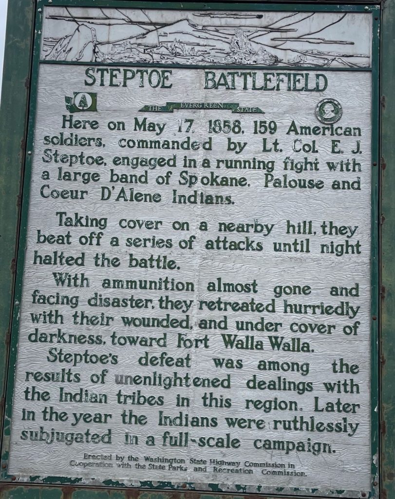 SEPTOE BATTLEFIELD WAR MEMORIAL MARKER