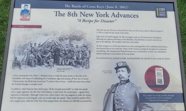 THE 8TH NEW YORK ADVANCES WAR MEMORIAL PANEL