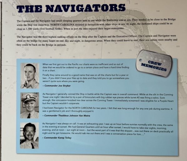THE NAVIGATORS WAR MEMORIAL PANEL