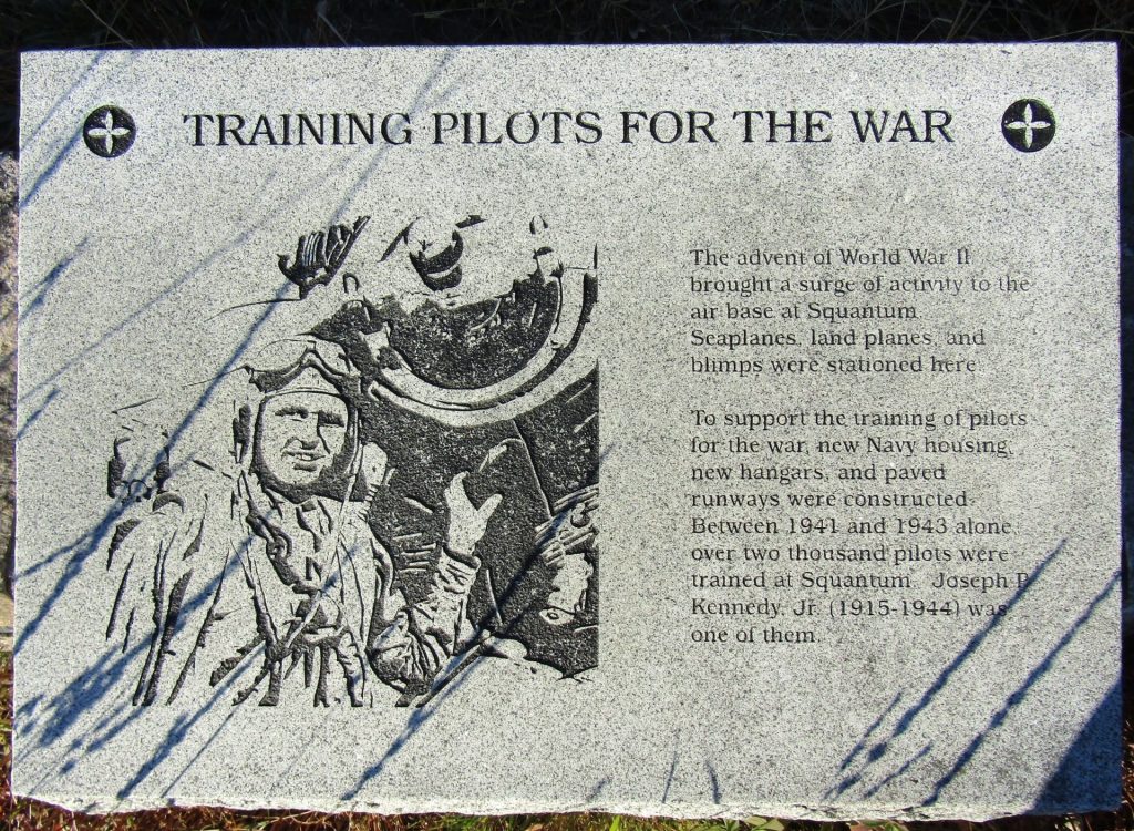 TRAINING PILOTS FOR THE WAR MEMORIAL PLAQUE