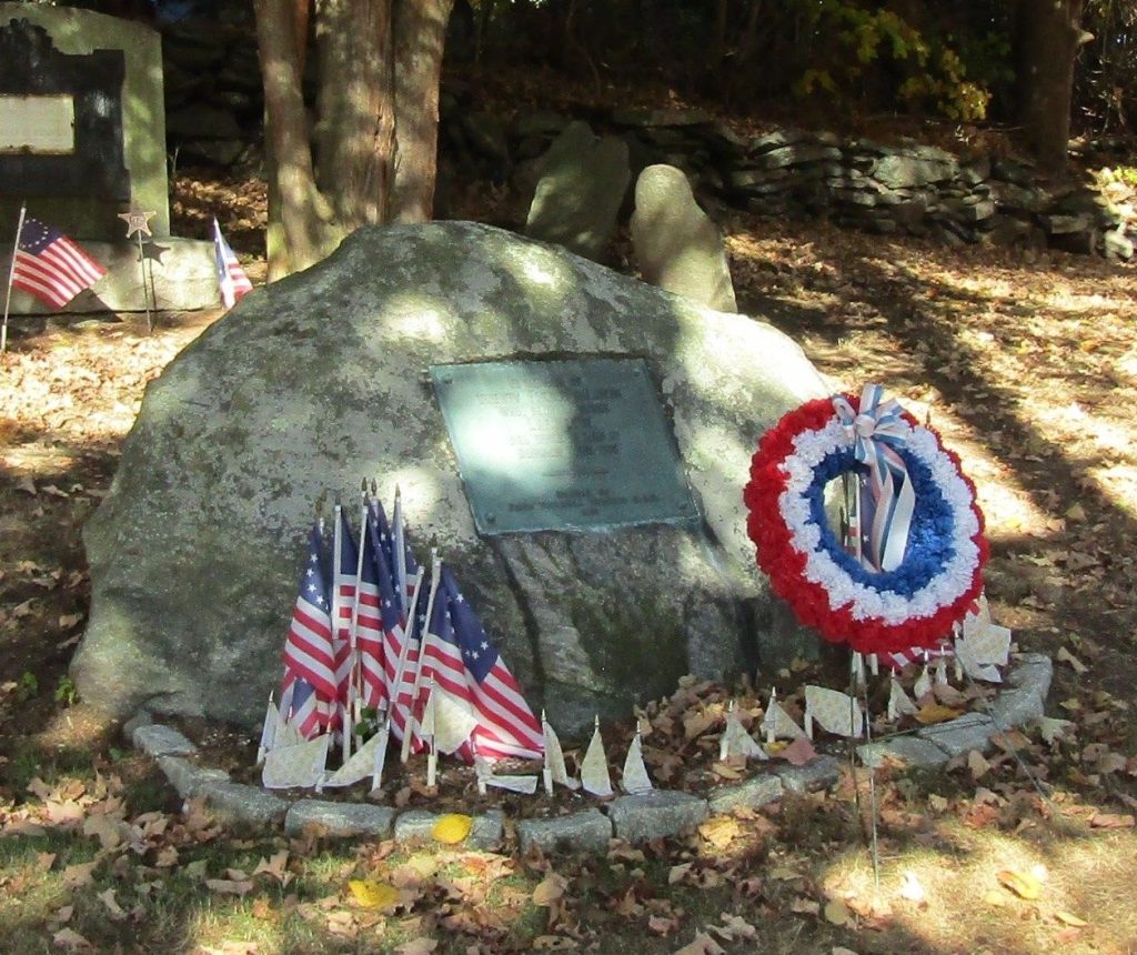 TWENTY FRENCH SOLDIERS REVOLUTIONARY WAR MEMORIAL