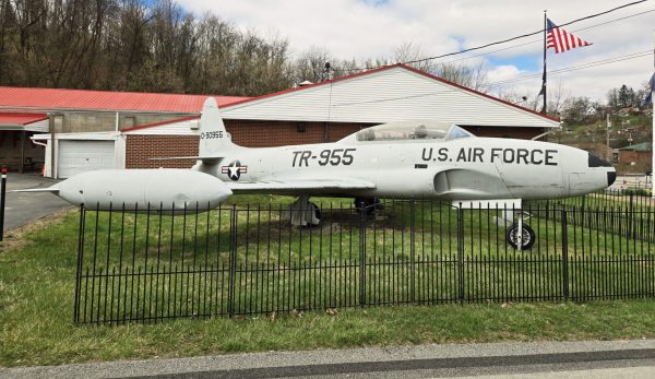 U.S. AIR FORCE T-33 JET TRAINER MEMORIAL