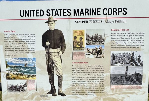 UNITED STATES MARINE CORPS SEMPER FIDELIS MEMORIAL PANEL