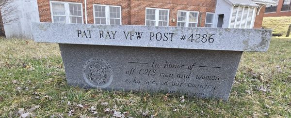 VFW POST #4286 CRANBERRY HIGH SCHOOL VETERANS MEMORIAL BENCH