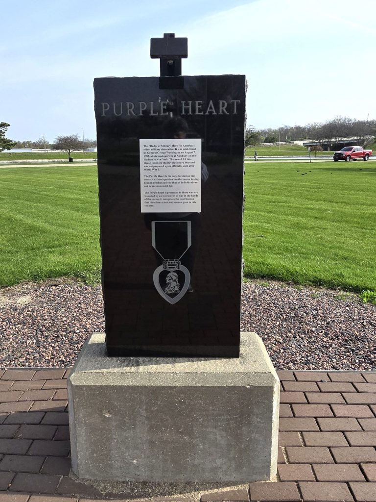 VETERANS PLAZA-MEDAL OF HONOR VETERANS WALKWAY STONE B