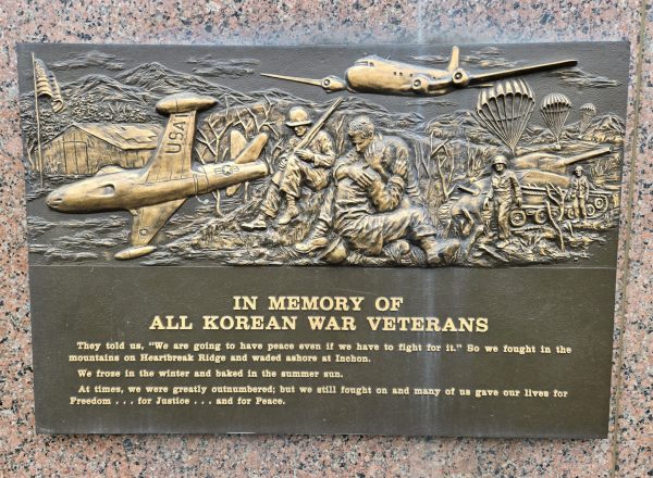 WESTMORELAND COUNTY MEMORIAL PARK VETERANS MEMORIAL PLAQUE A